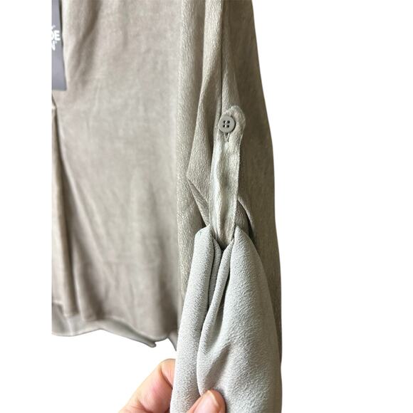 NWT Monroe & MainTunic Top Sand Size L - Picture 3 of 9